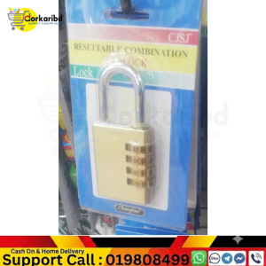 Lock 4 Digit Resettable Combination Padlock Changhao Brand CH-206 Storage  Mini Password Box Toolbox Padlock Outdoor Travel Luggage Anti-theft made in china  - 1 pcs Code - 29282979