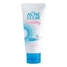 Mistine Acne Clear Beauty White & Oil Control Foam Facial Cleanser 85 gm made in Thailand