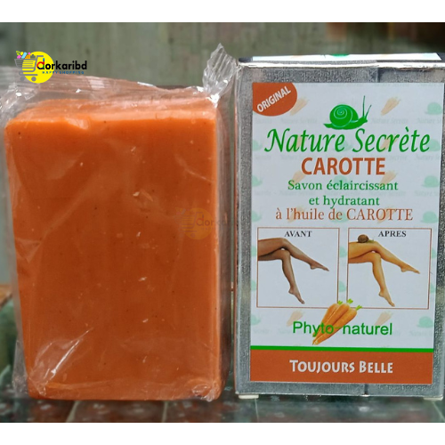 Nature secret natural exfloliating carotte soap