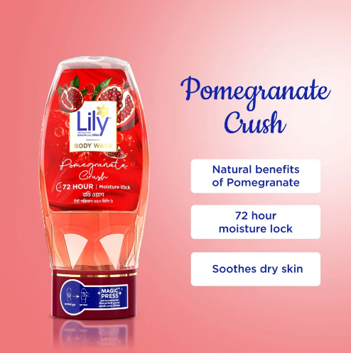 Lily Pomegranate Crush Body Wash 250 ml Code 61928453