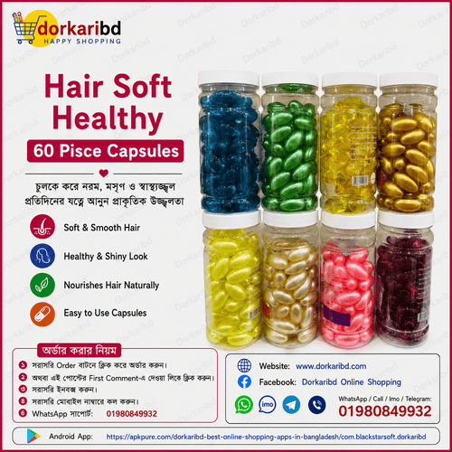 Hair Soft Healthy 60 Pisce Capsules