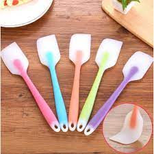Silicone Spatula Spoon Cookie Spatulas Pastry Scraper Mixer Butter Ice Cream Scoop-1pcs
