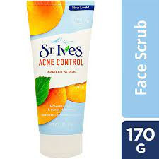 ST LVES SCRUB ACNE CONTROL APRICOT FACE SCRUB- 170 gm