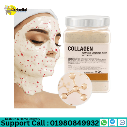 Collagen Jelly Mask Powder Peel Off Facial Brightening Removal Freckle Face Care - 650g
